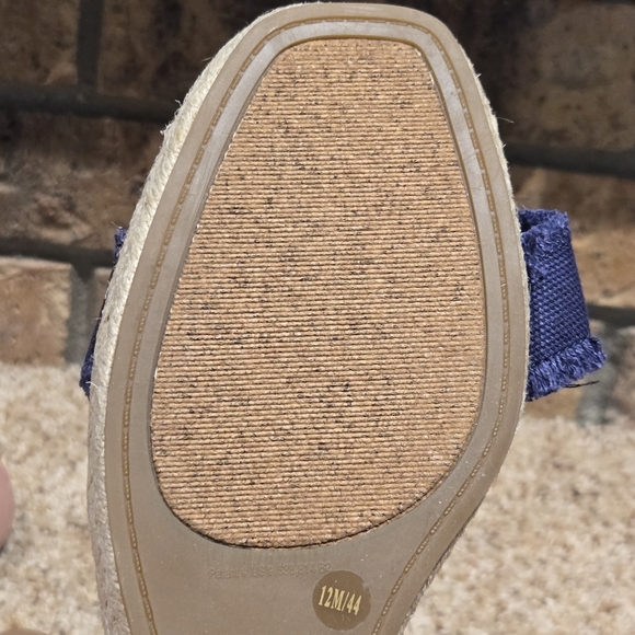 Lucky Brand Marceline Open Toe Wedge Sandal Sz 12 - Picture 2 of 8